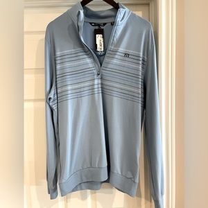 Men’s pullover golf shirt by Travis Mathew’s new with tags